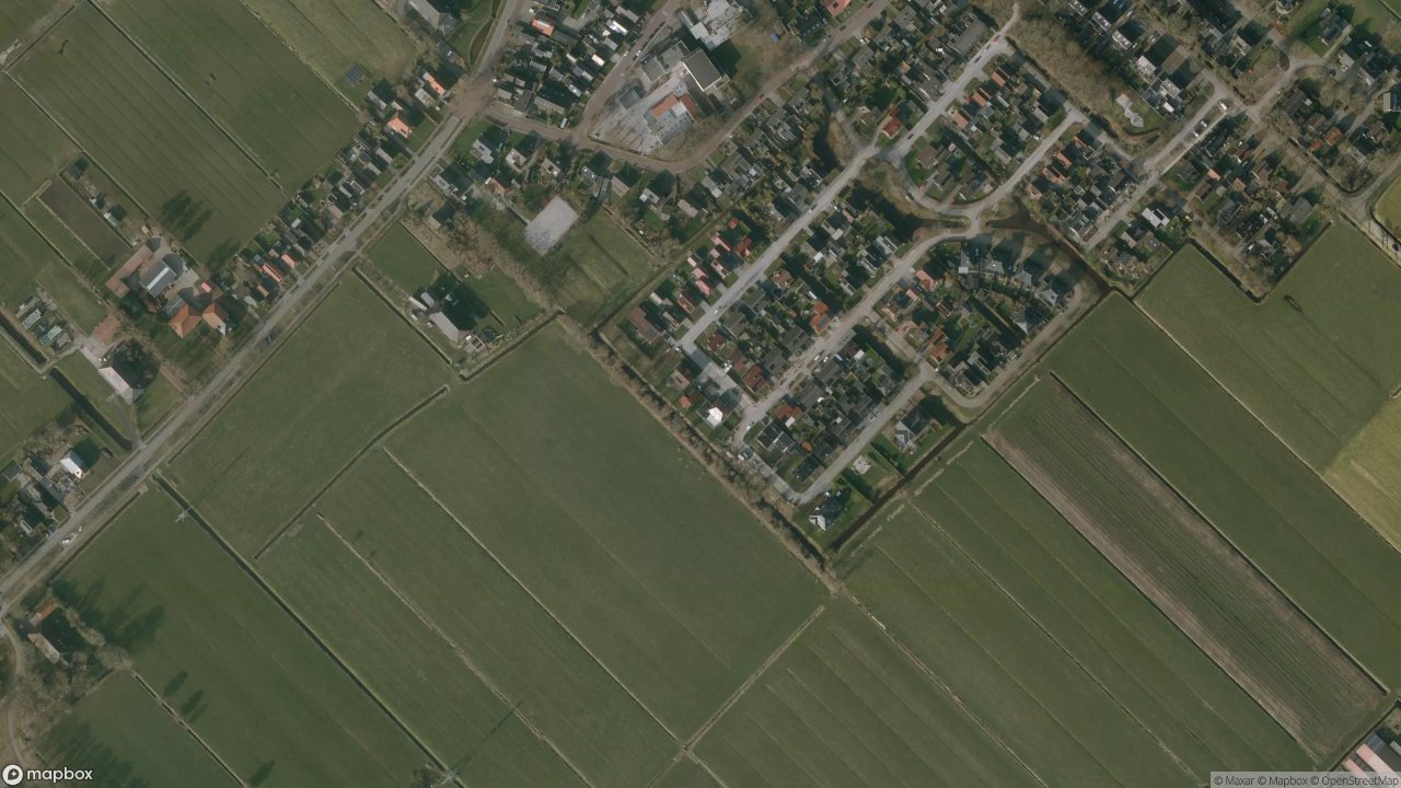 Satellietfoto 9241EP Wijnjewoude