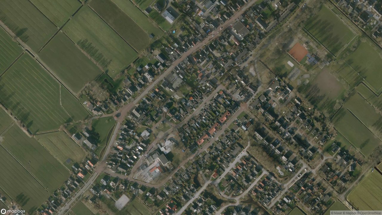 Satellietfoto 9241GK Wijnjewoude