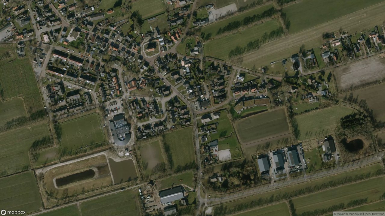 Satellietfoto 9258CD Jistrum