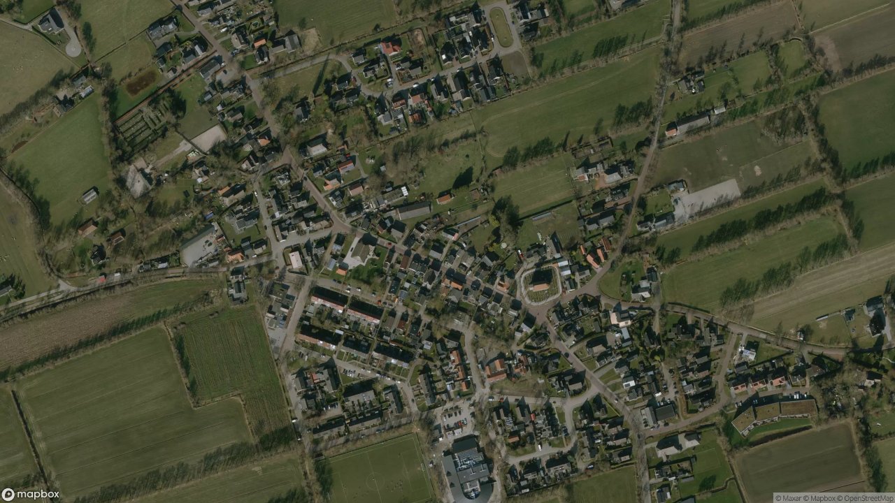 Satellietfoto 9258CH Jistrum