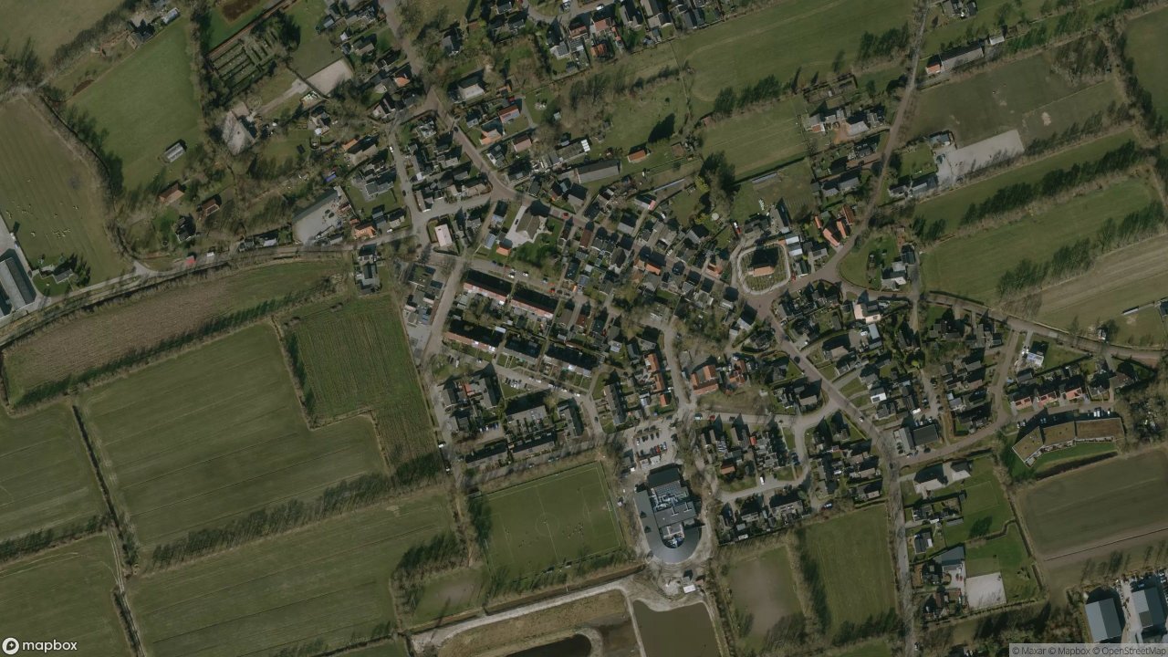 Satellietfoto 9258CK Jistrum