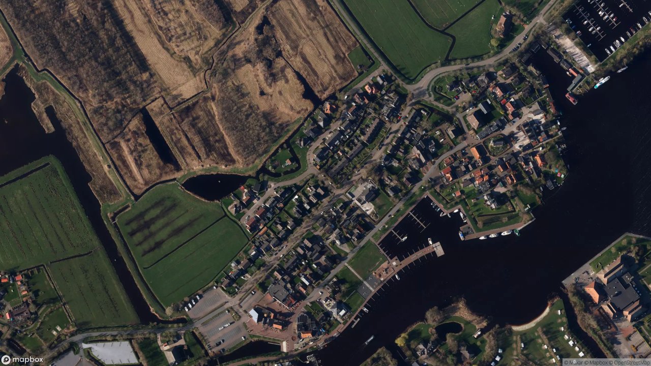 Satellietfoto 9264TC Earnewâld