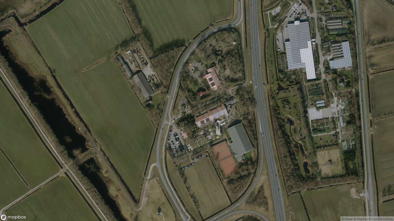 Satellietfoto 9269HA Feanwâlden