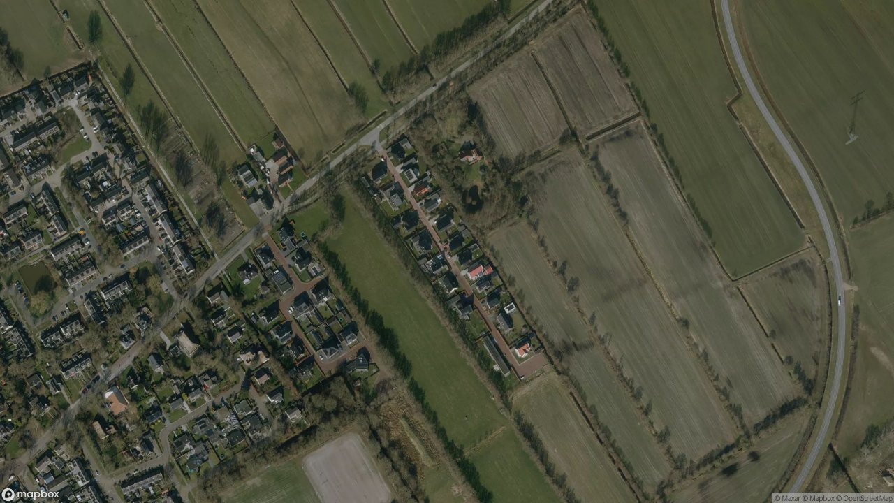 Satellietfoto 9269LB Feanwâlden