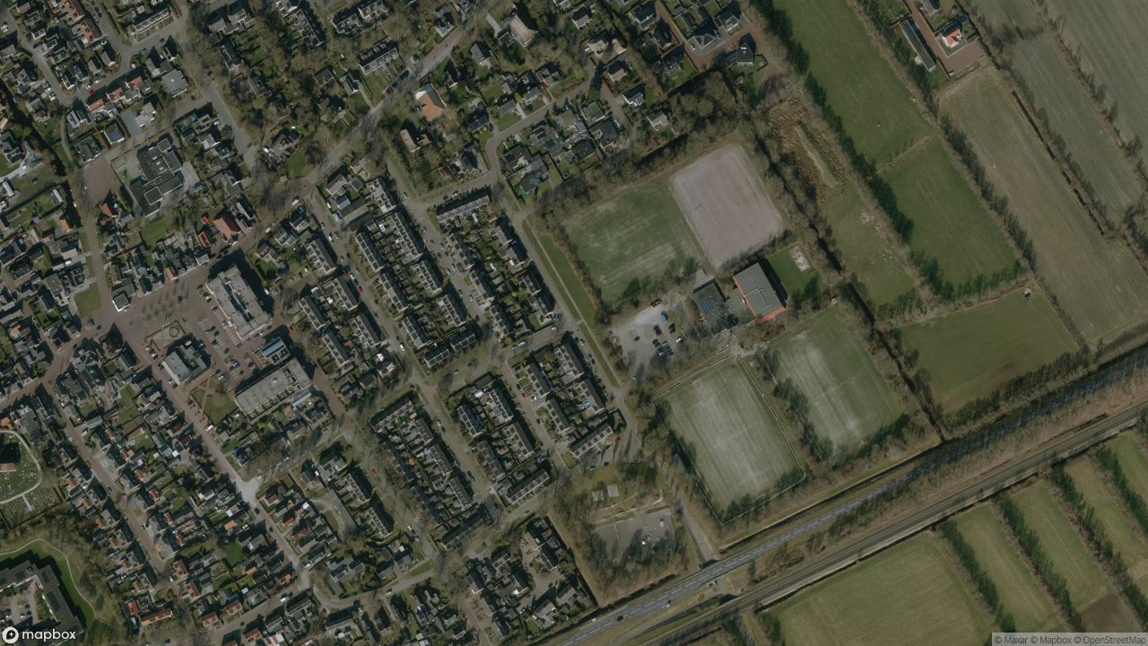 Satellietfoto 9269NB Feanwâlden