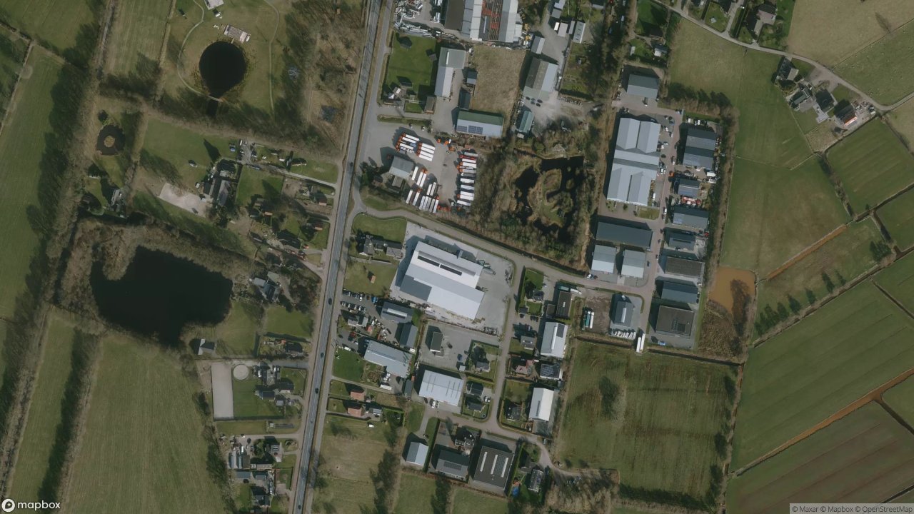 Satellietfoto 9281KH Harkema