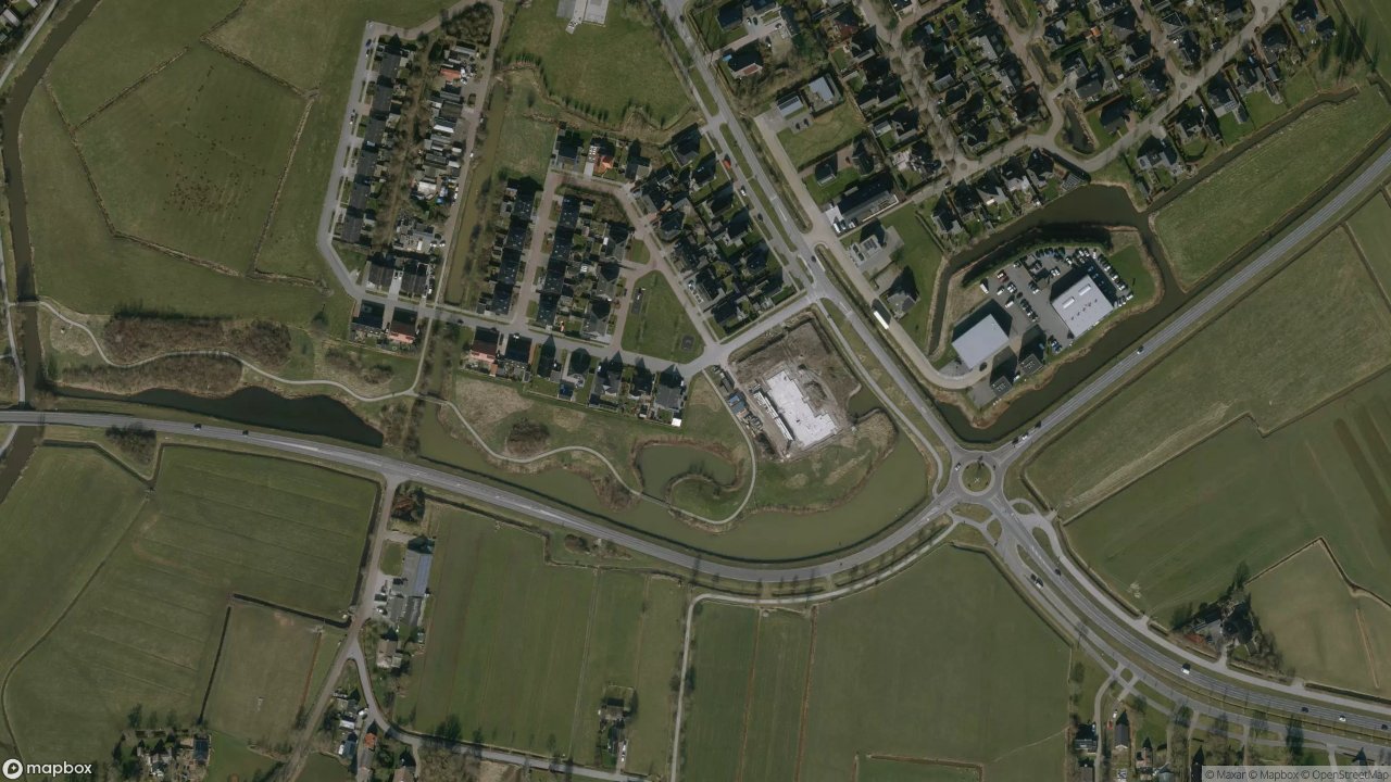 Satellietfoto 9285JA Buitenpost