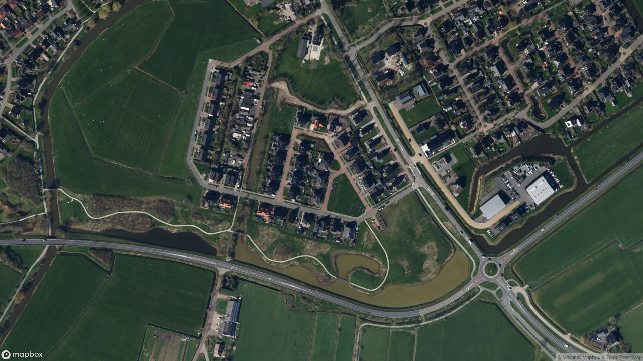 Satellietfoto 9285JC Buitenpost