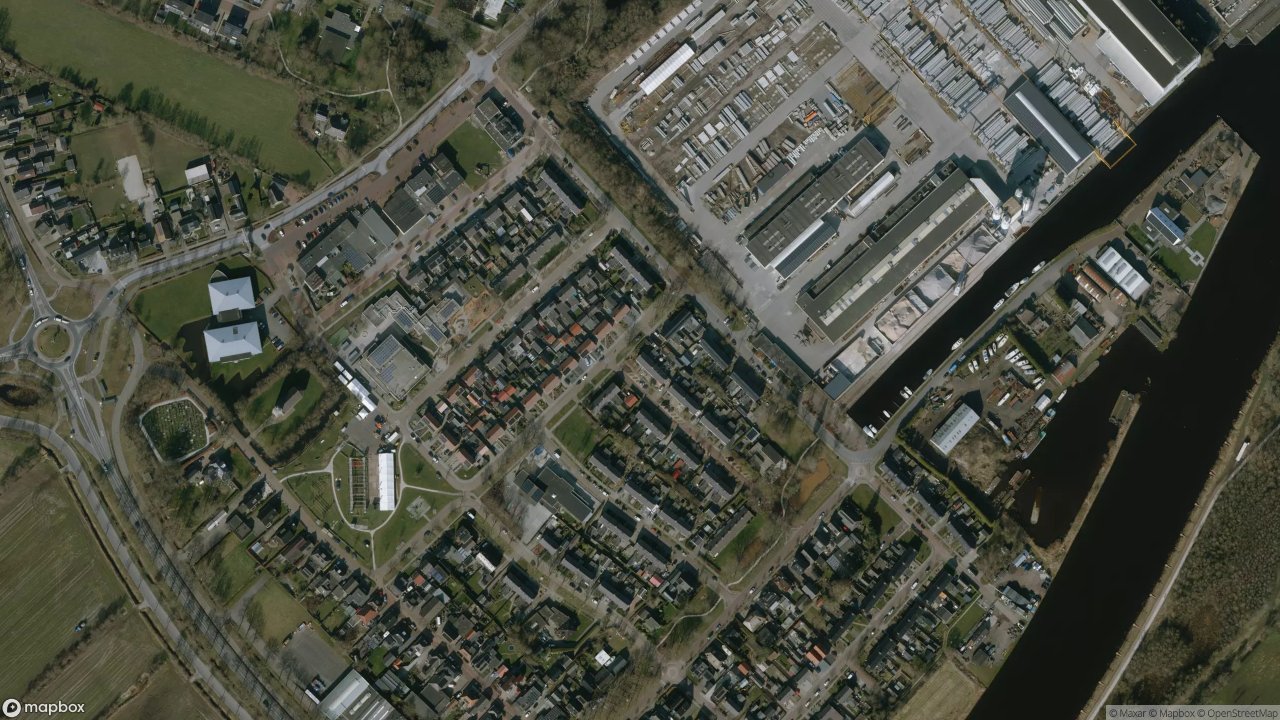 Satellietfoto 9288AE Kootstertille