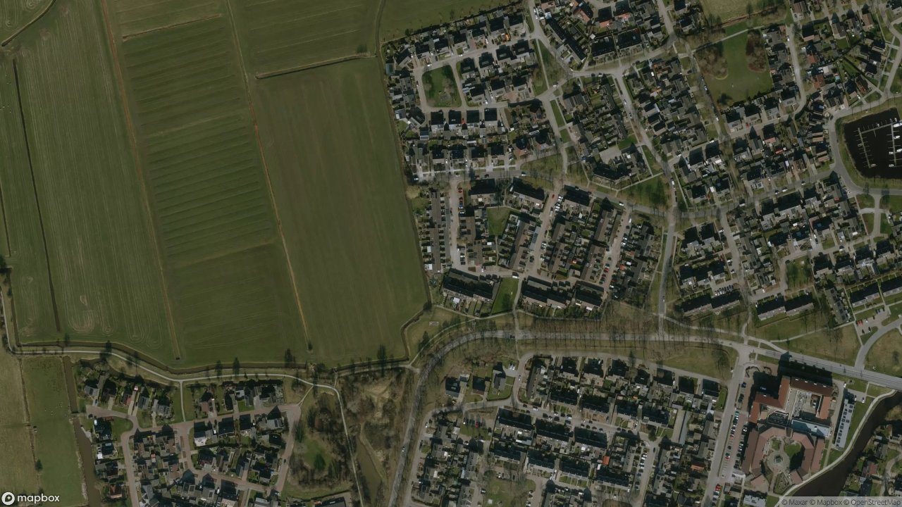 Satellietfoto 9291AD Kollum