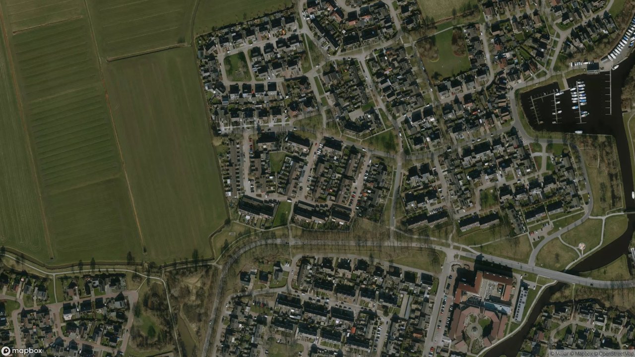 Satellietfoto 9291AE Kollum