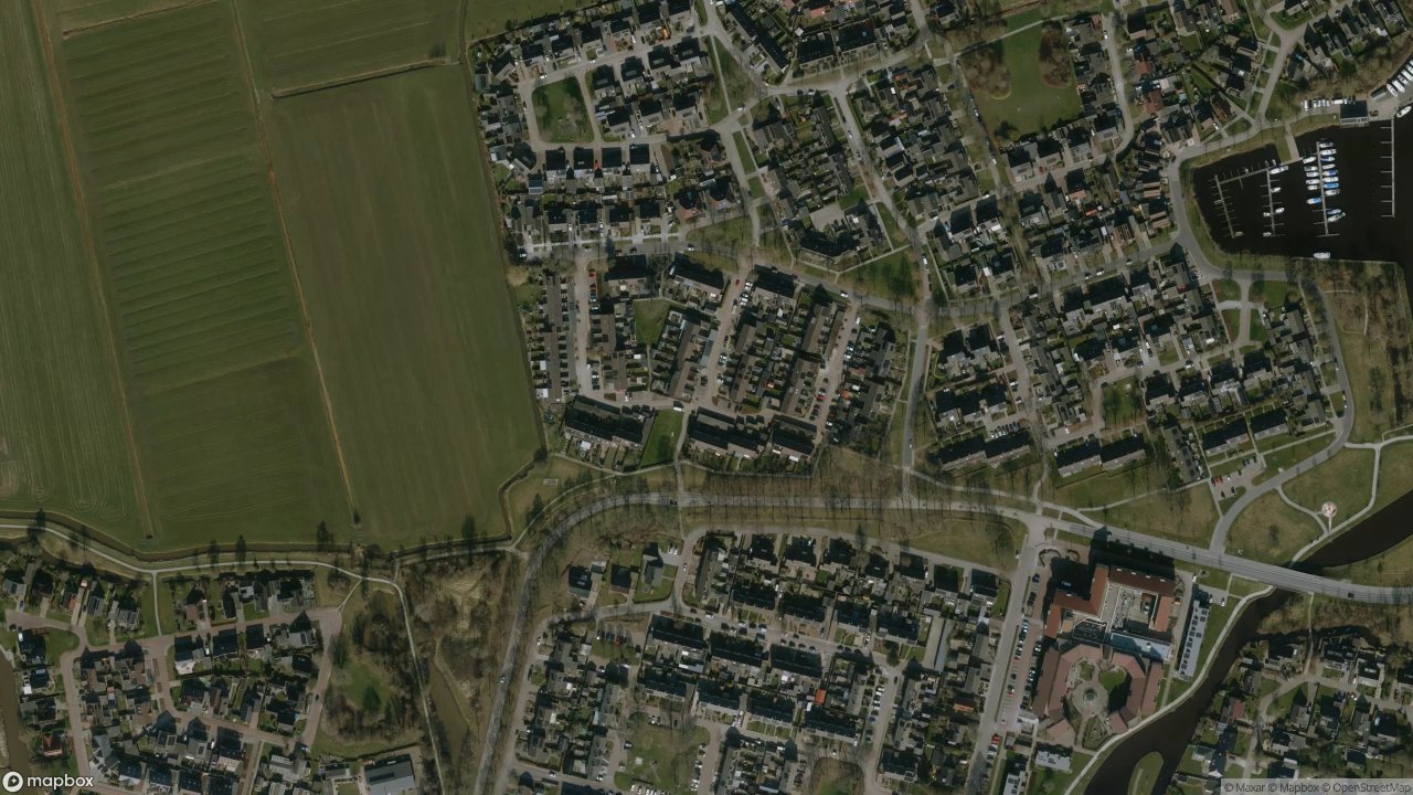 Satellietfoto 9291AG Kollum