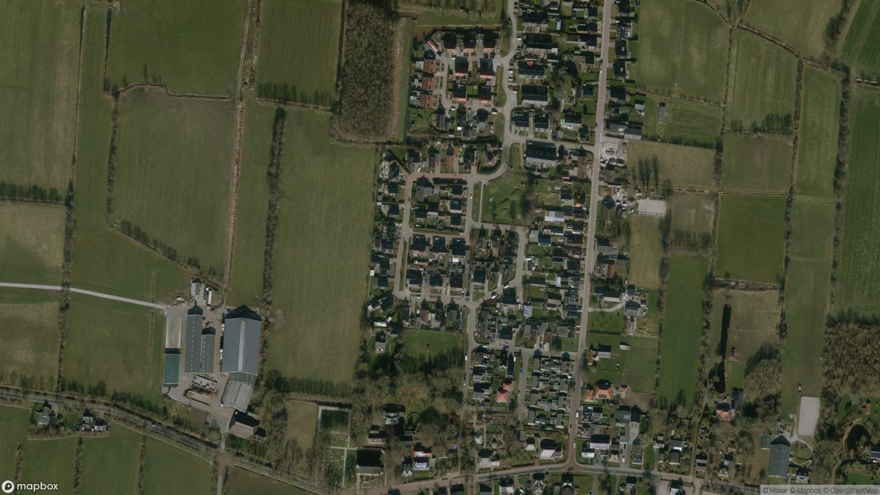 Satellietfoto 9294JA Aldwâld