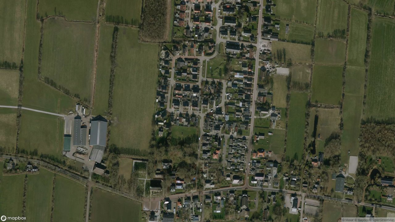 Satellietfoto 9294KA Aldwâld