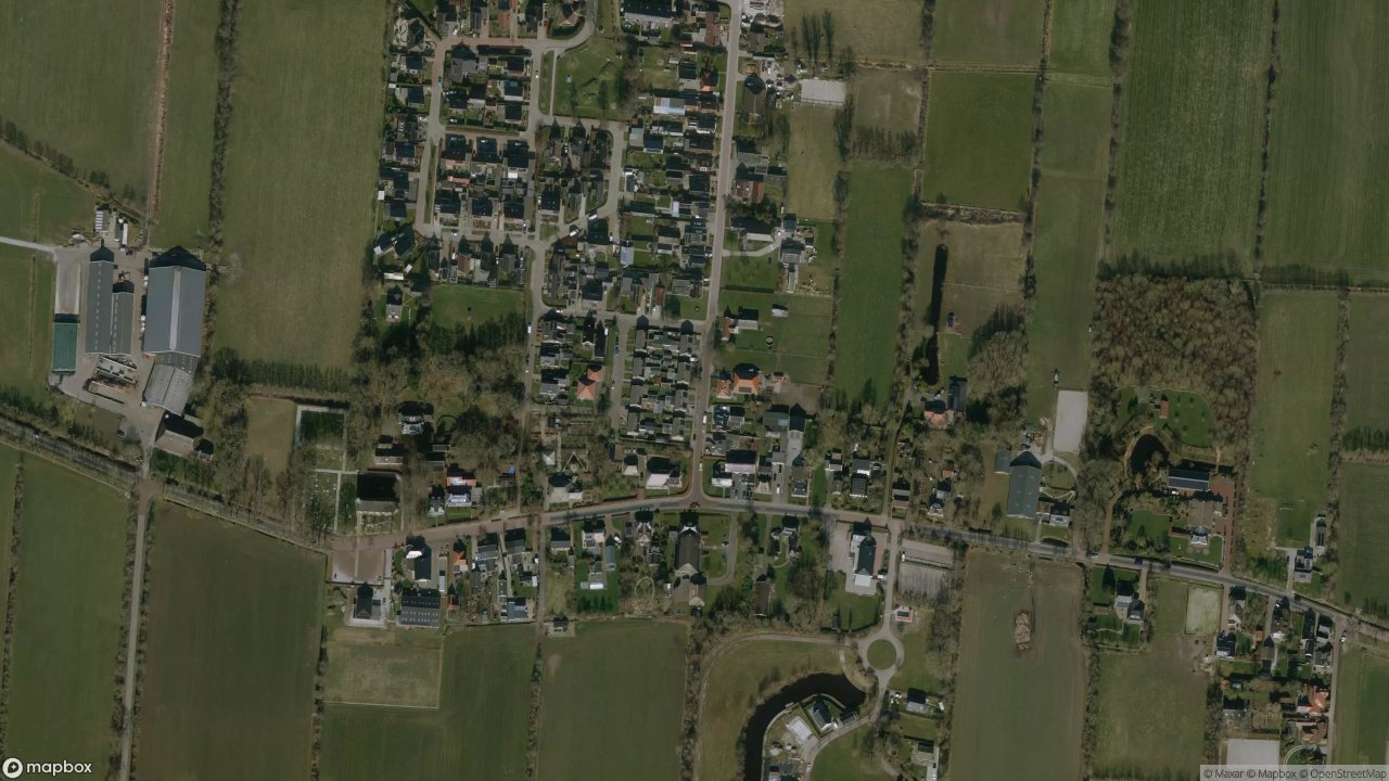 Satellietfoto 9294KH Aldwâld