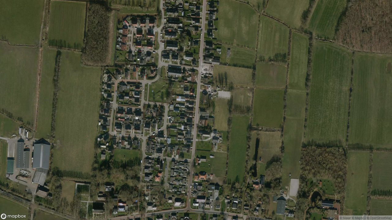 Satellietfoto 9294KJ Aldwâld