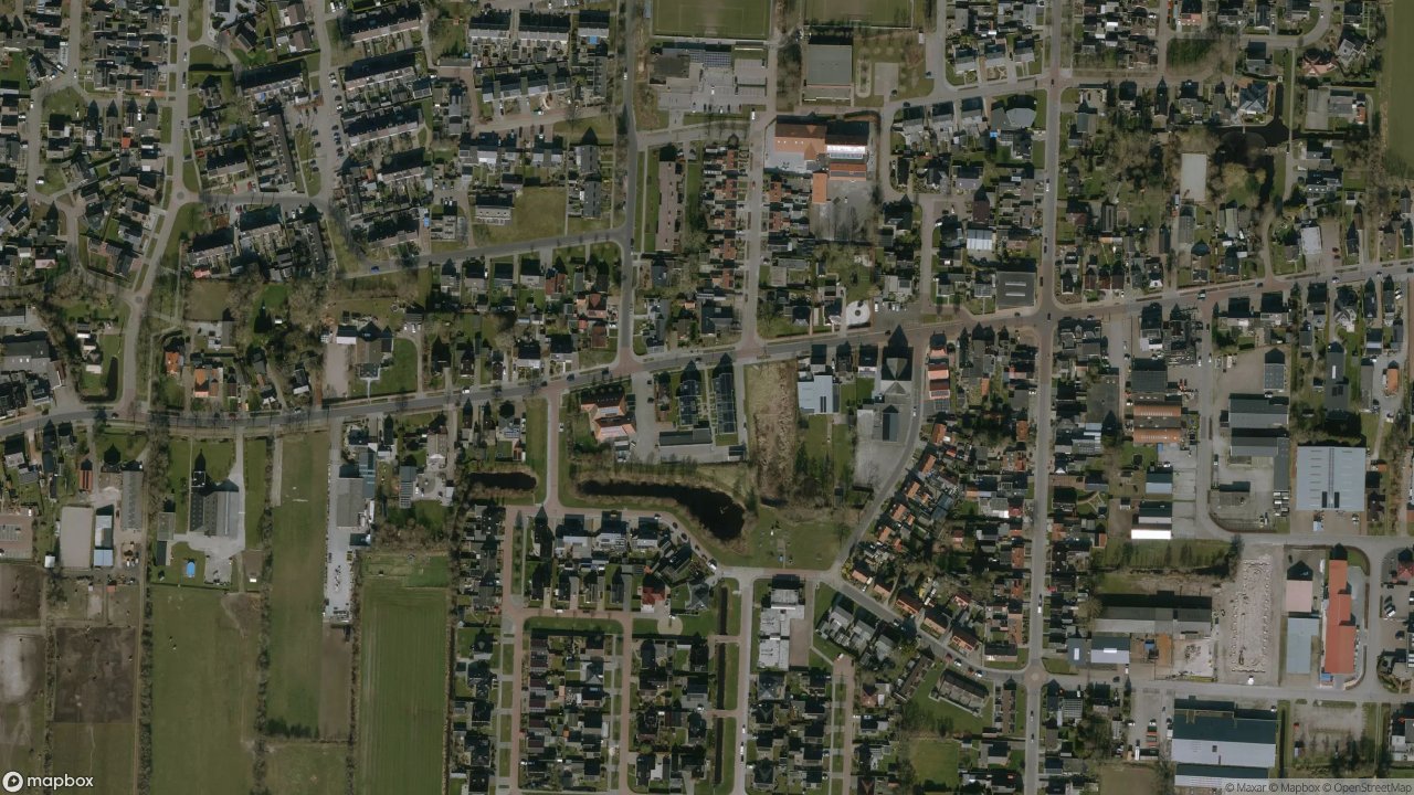 Satellietfoto 9298JE Kollumersweach