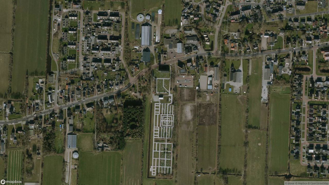 Satellietfoto 9298JG Kollumersweach