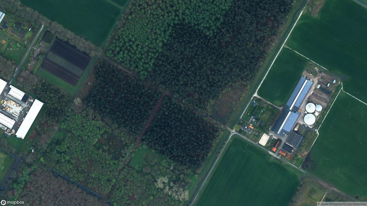 Satellietfoto 9341AL Veenhuizen