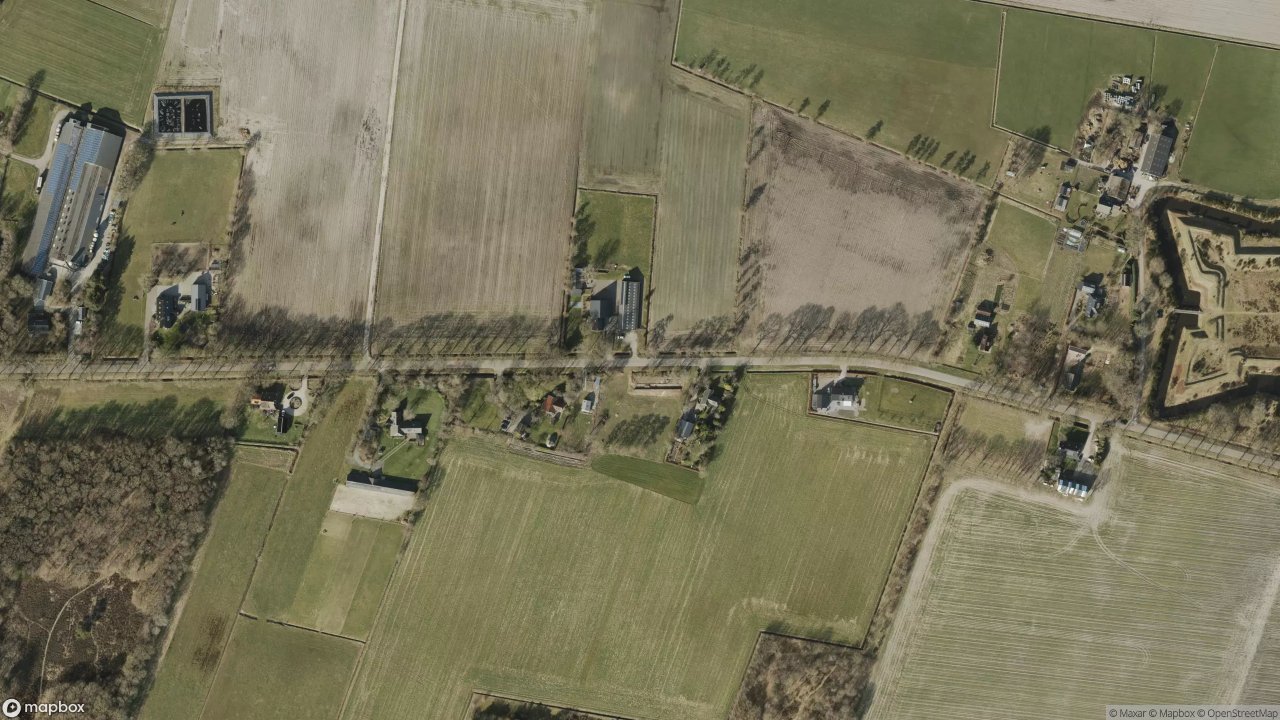 Satellietfoto 9343TE Een-West