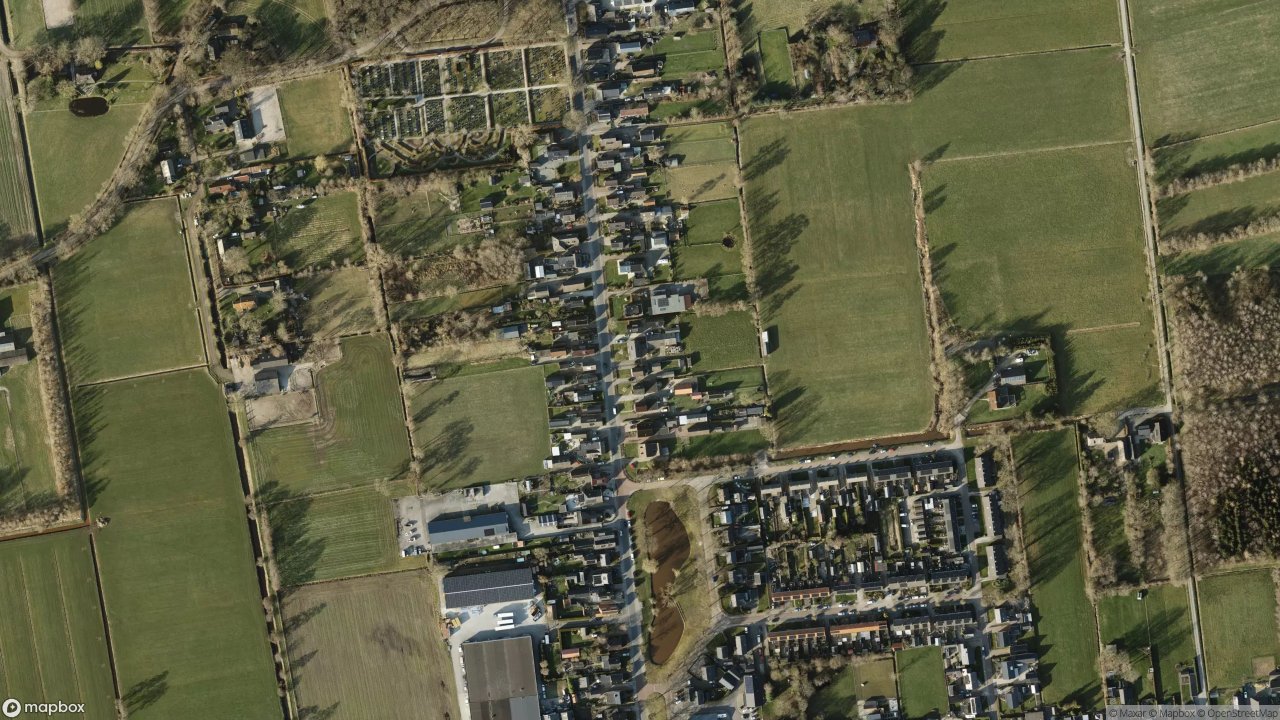 Satellietfoto 9367PE De Wilp