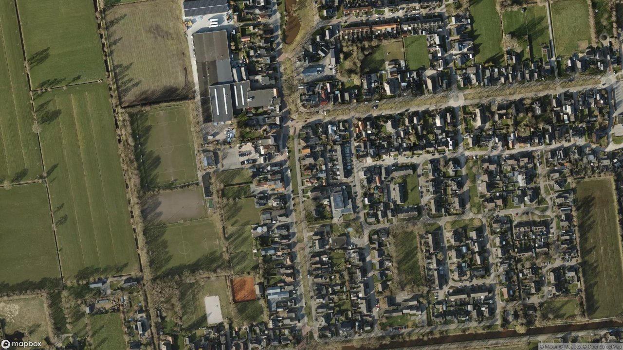 Satellietfoto 9367PJ De Wilp