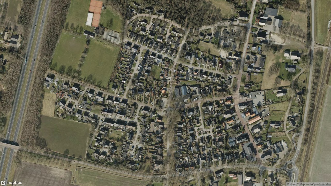 Satellietfoto 9414AK Hooghalen