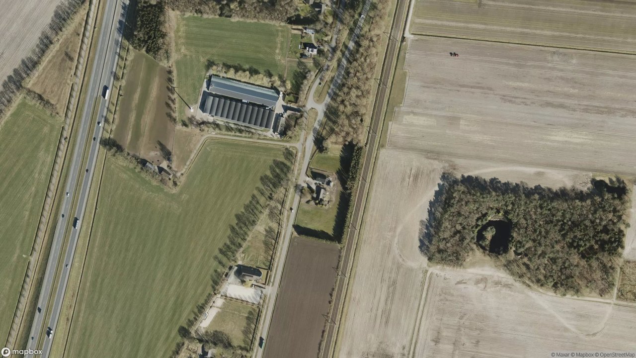 Satellietfoto 9414TJ Hooghalen