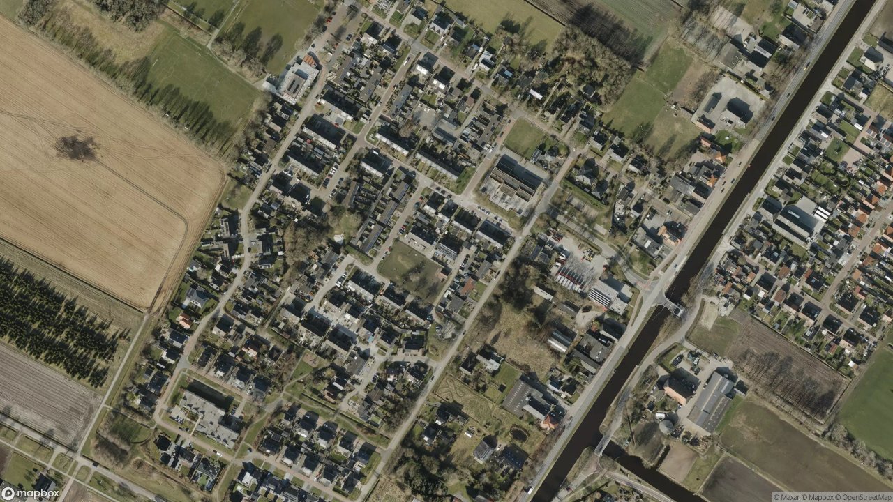 Satellietfoto 9423NA Hoogersmilde