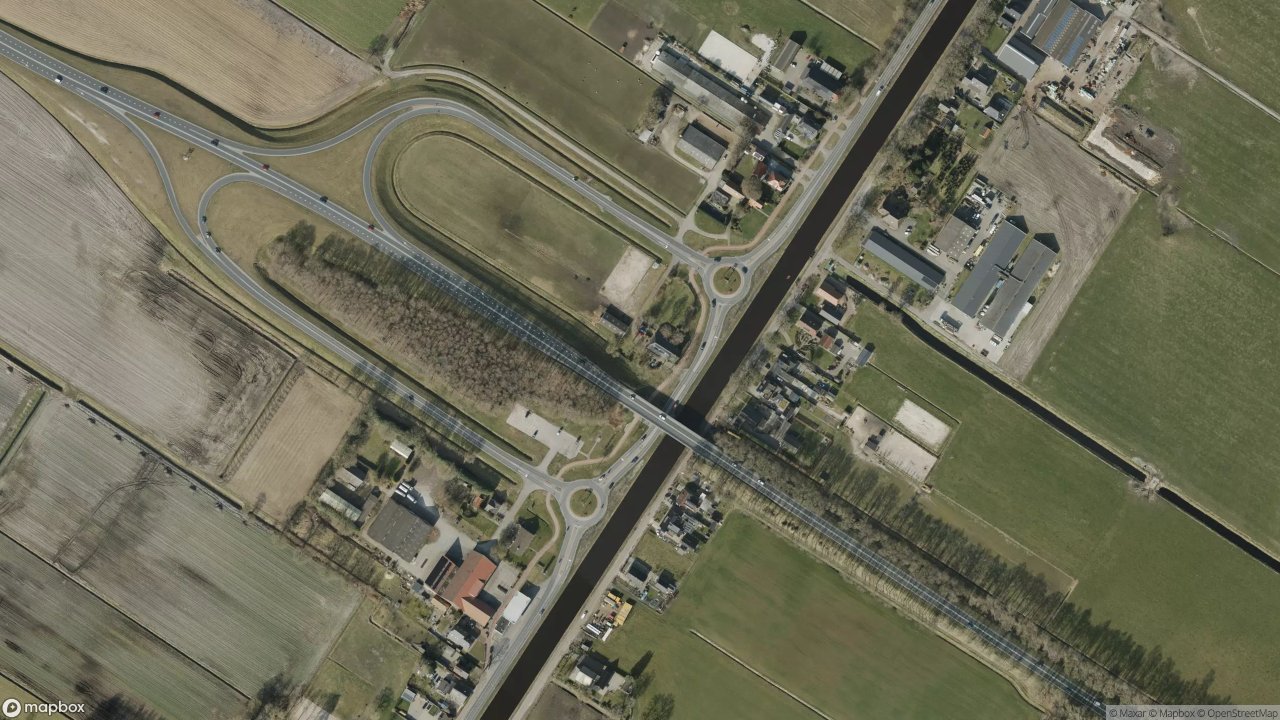 Satellietfoto 9423PC Hoogersmilde