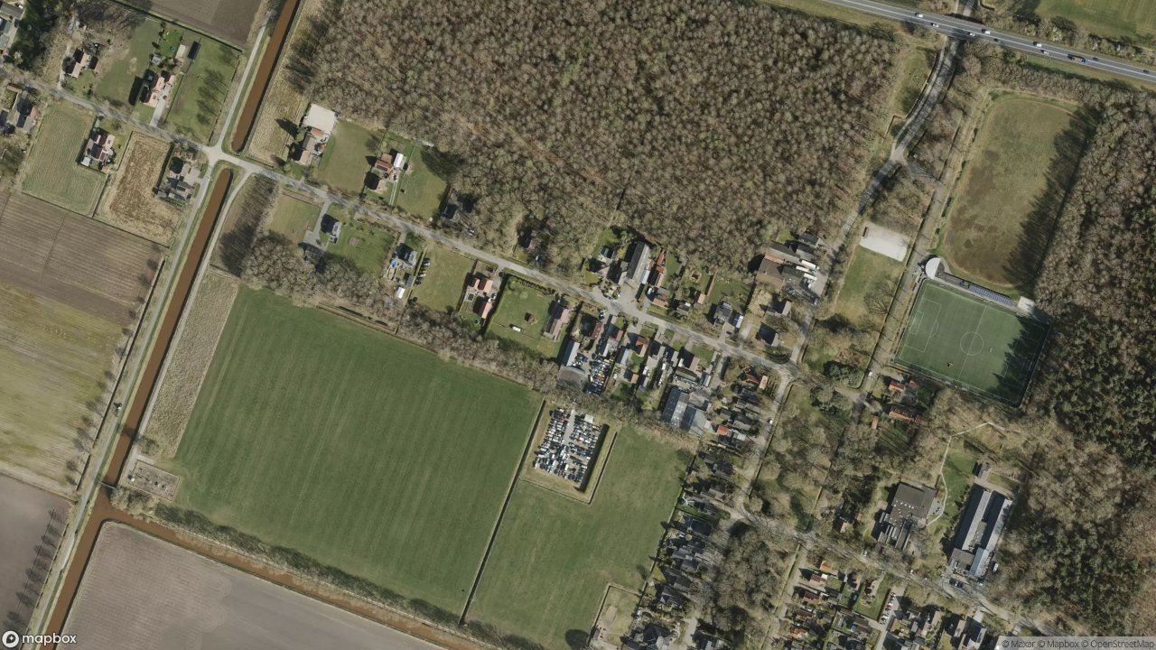 Satellietfoto 9439PA Witteveen