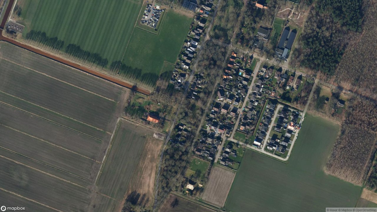 Satellietfoto 9439PD Witteveen