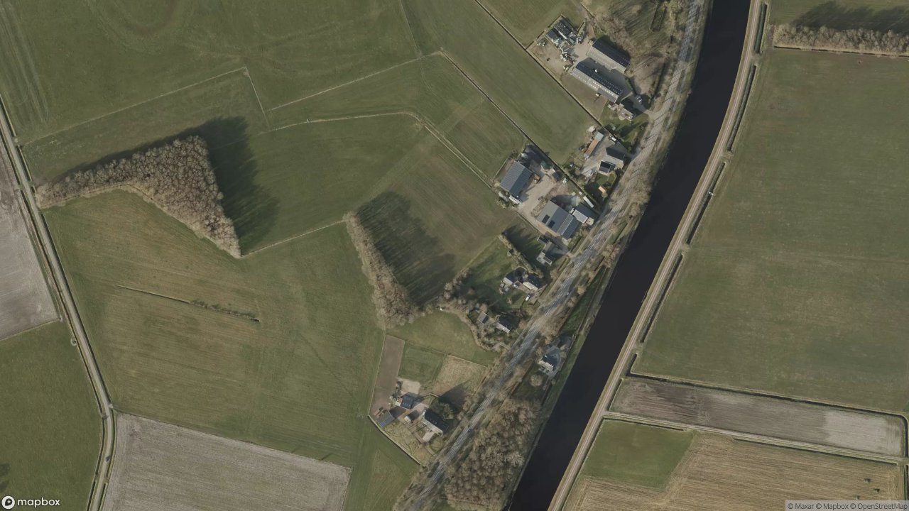 Satellietfoto 9493TC De Punt