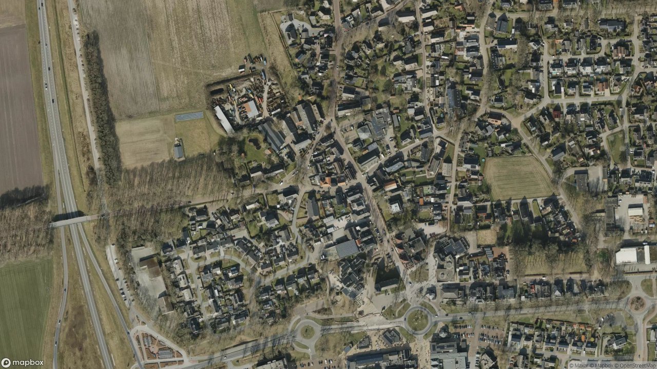 Satellietfoto 9531JE Borger