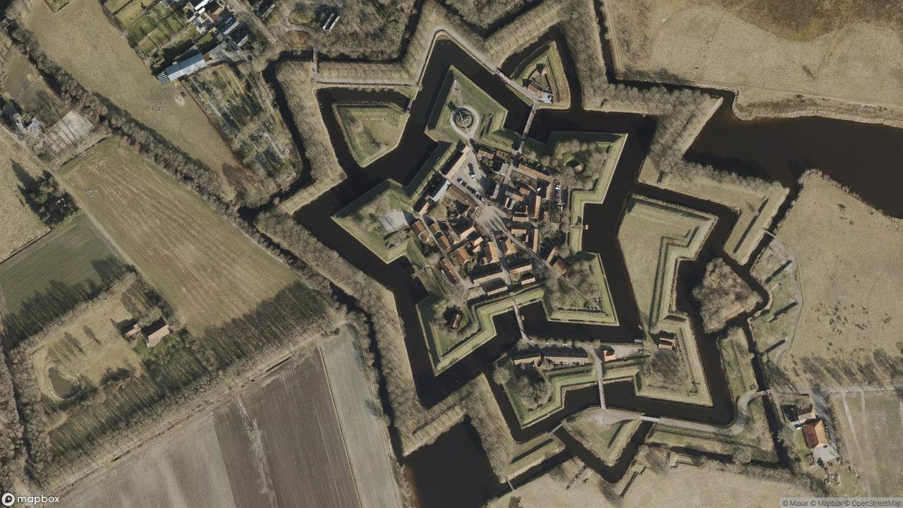 Satellietfoto 9545PJ Bourtange