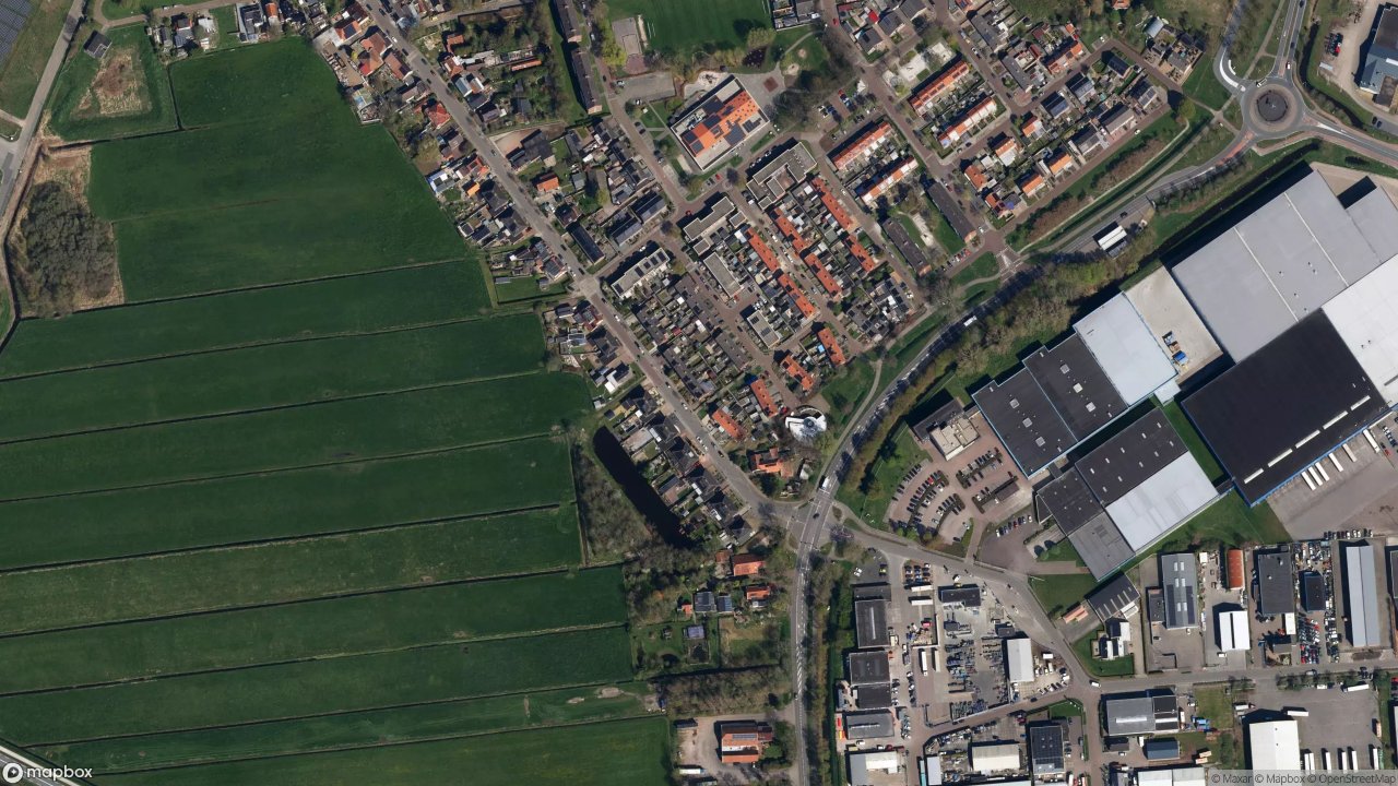 Satellietfoto 9607PC Foxhol