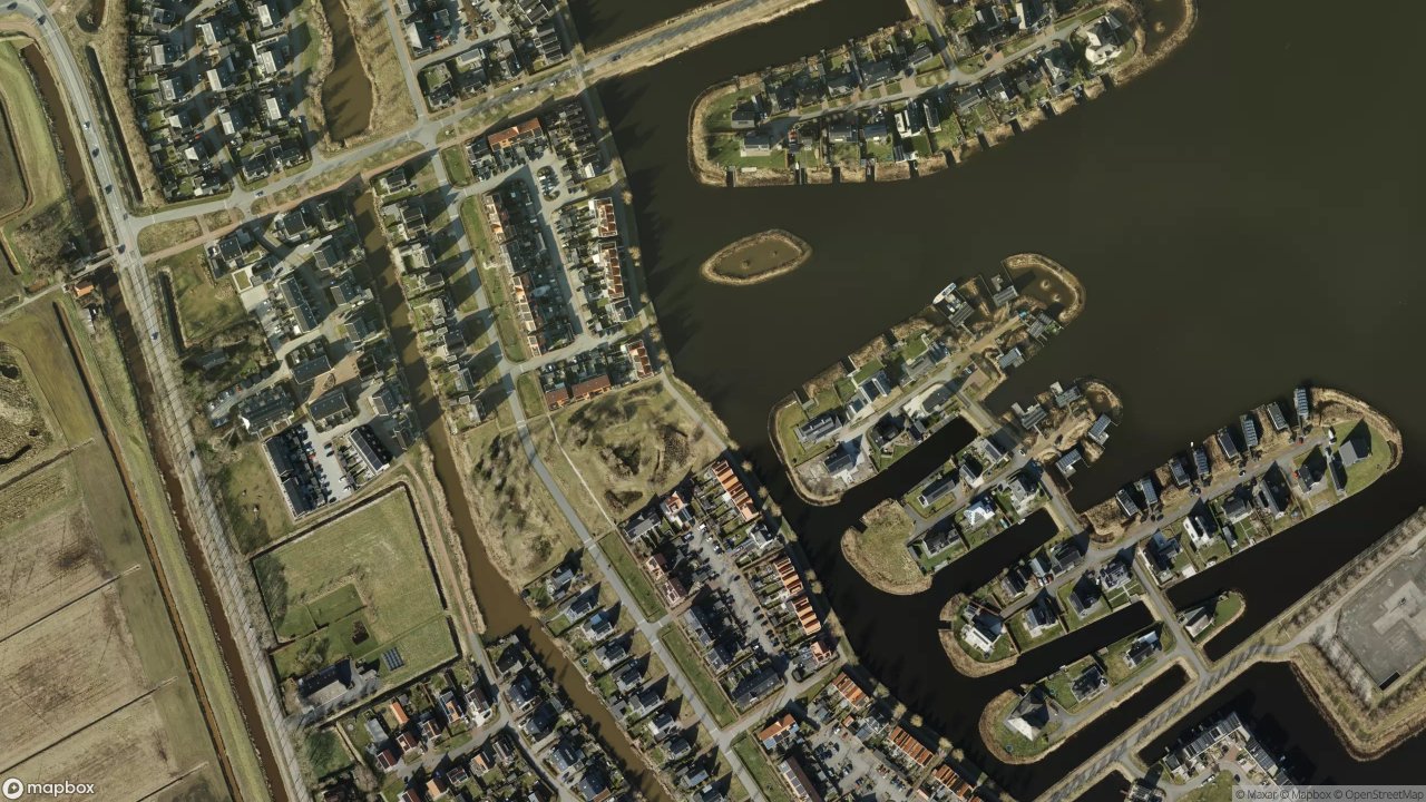 Satellietfoto 9613AL Meerstad