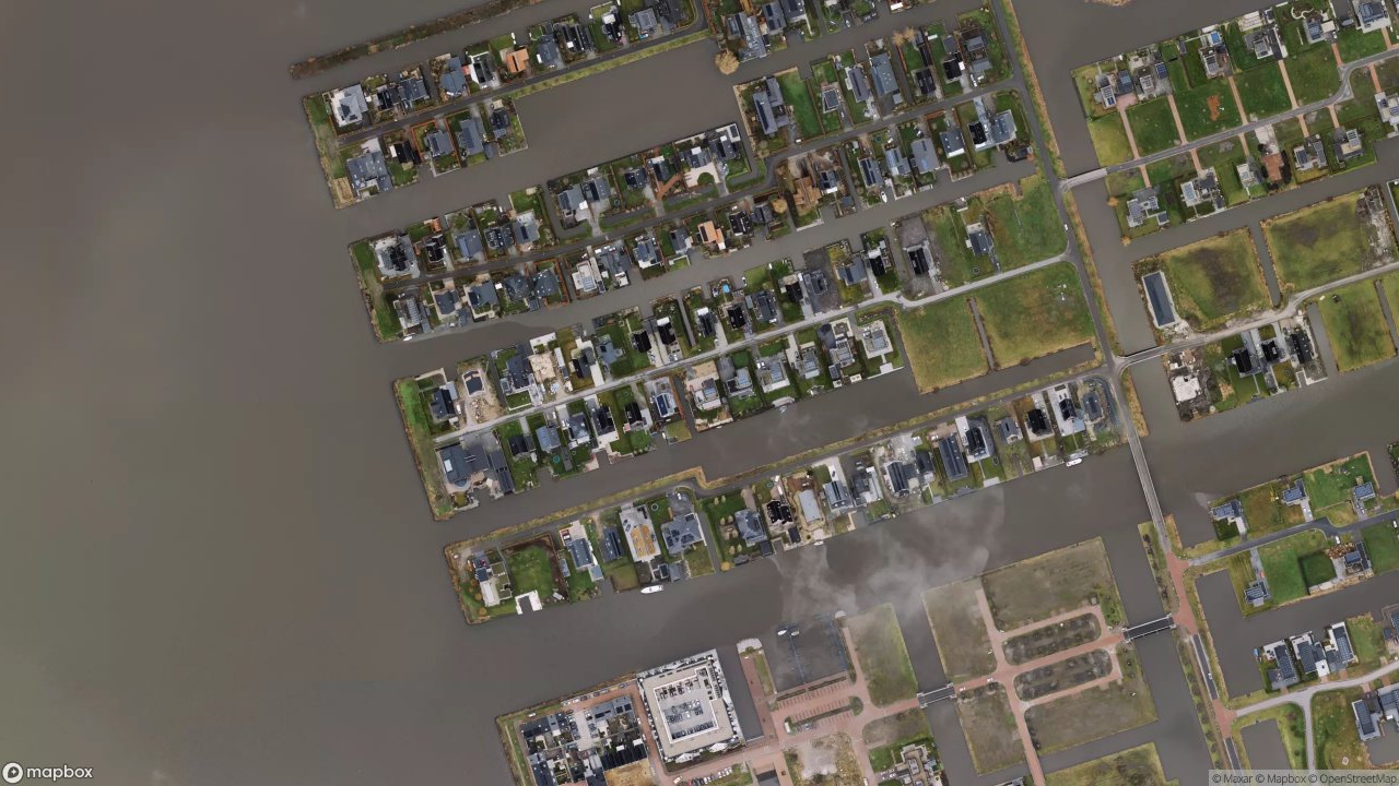 Satellietfoto 9685AG Blauwestad