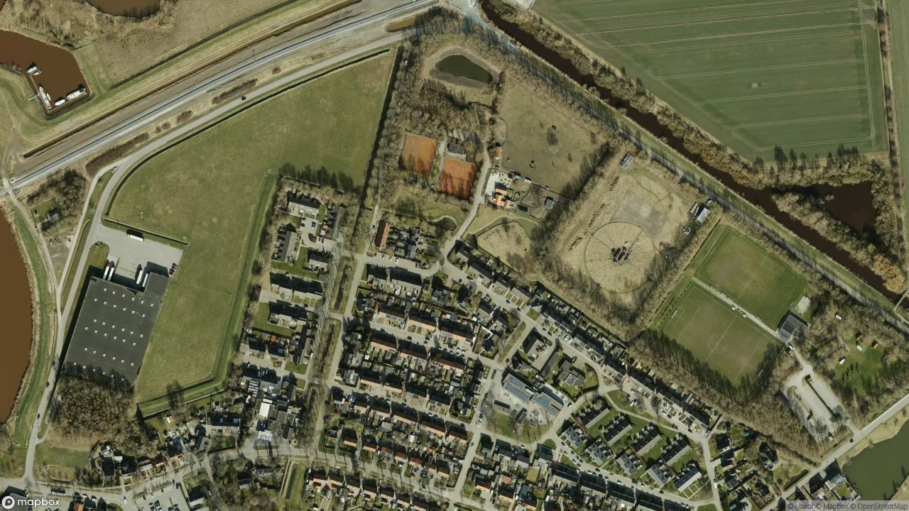 Satellietfoto 9693AV Bad Nieuweschans