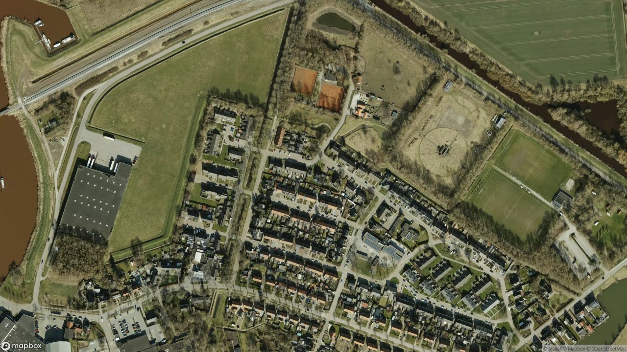 Satellietfoto 9693AW Bad Nieuweschans