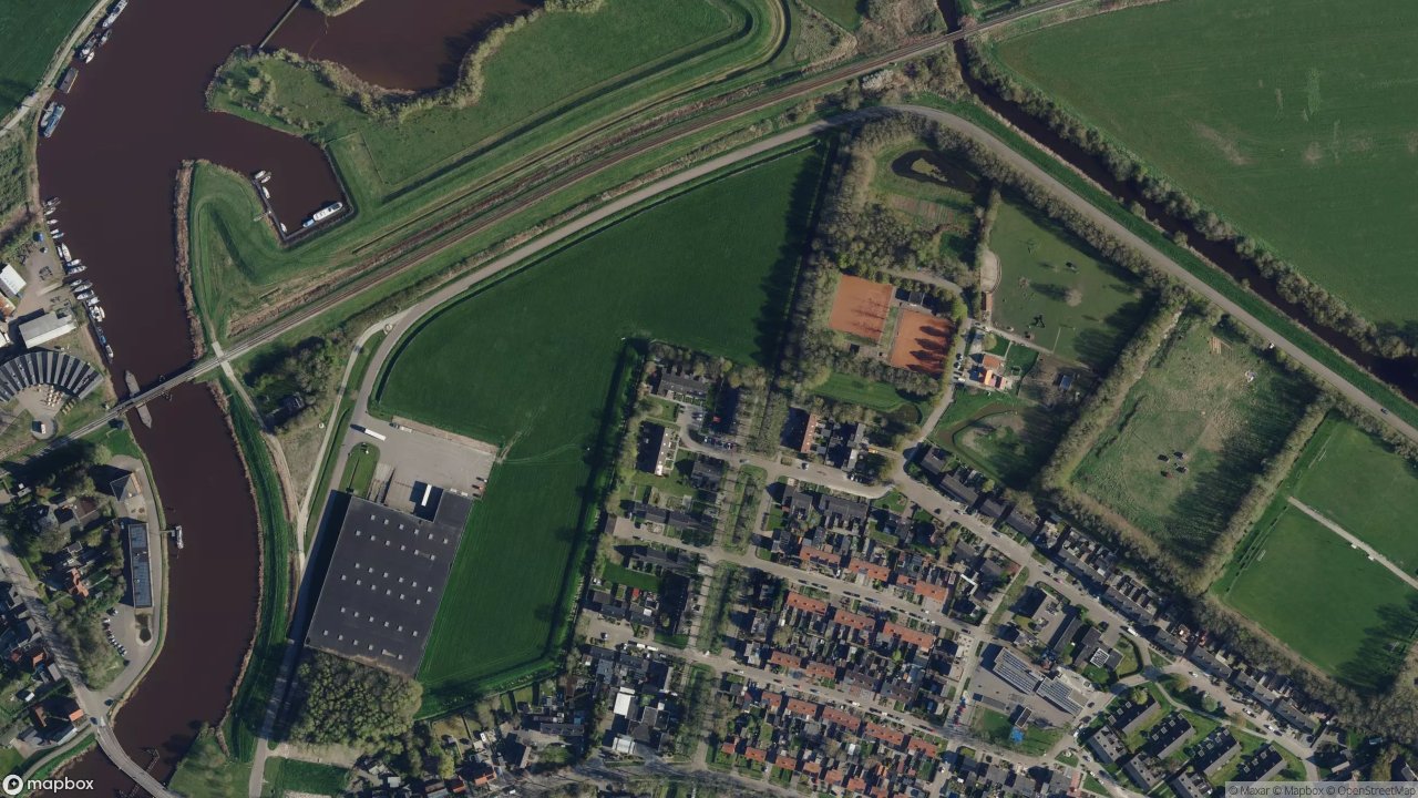 Satellietfoto 9693AX Bad Nieuweschans