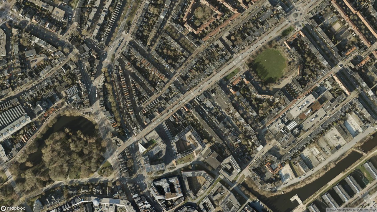 Satellietfoto 9714AB Groningen