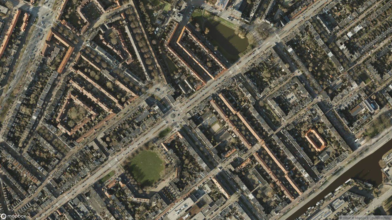Satellietfoto 9714AD Groningen