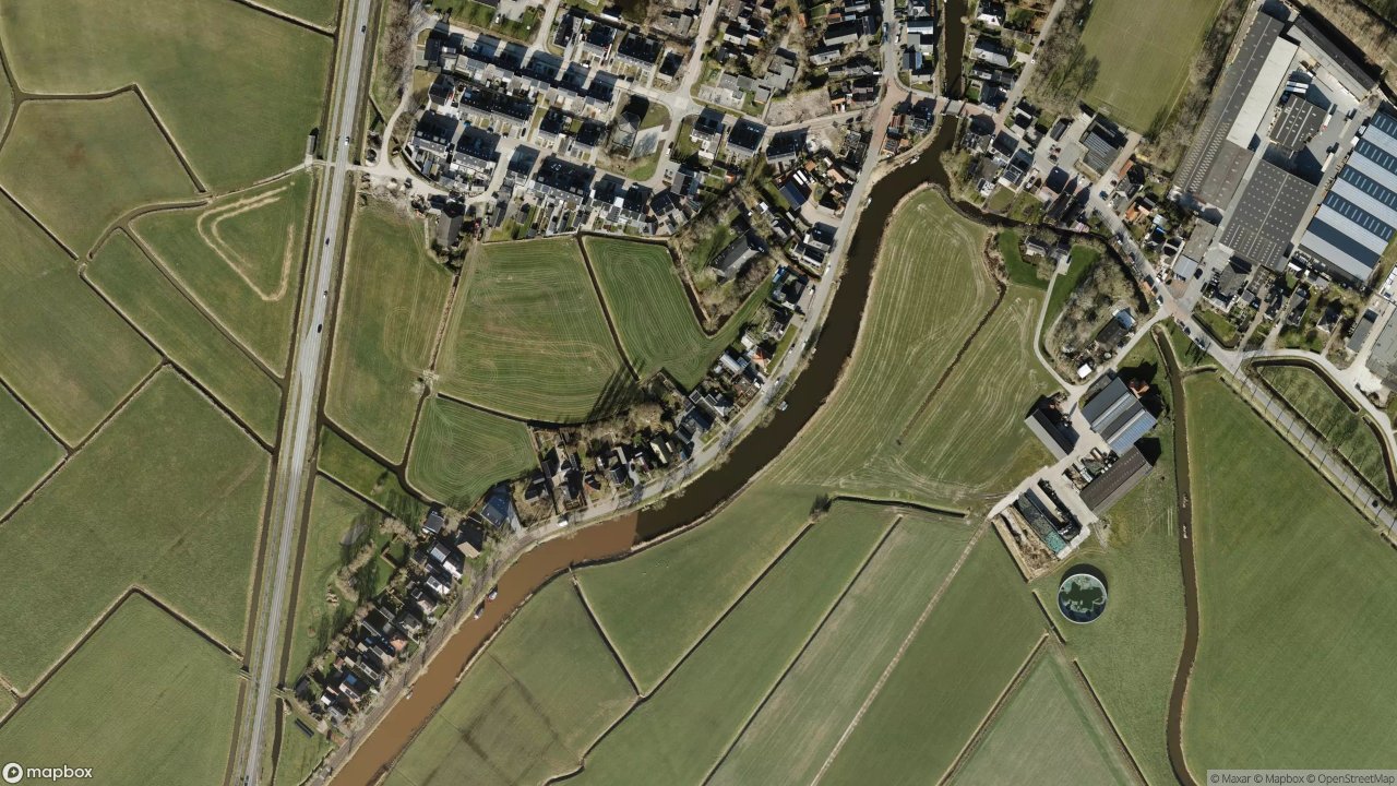 Satellietfoto 9792PD Ten Post