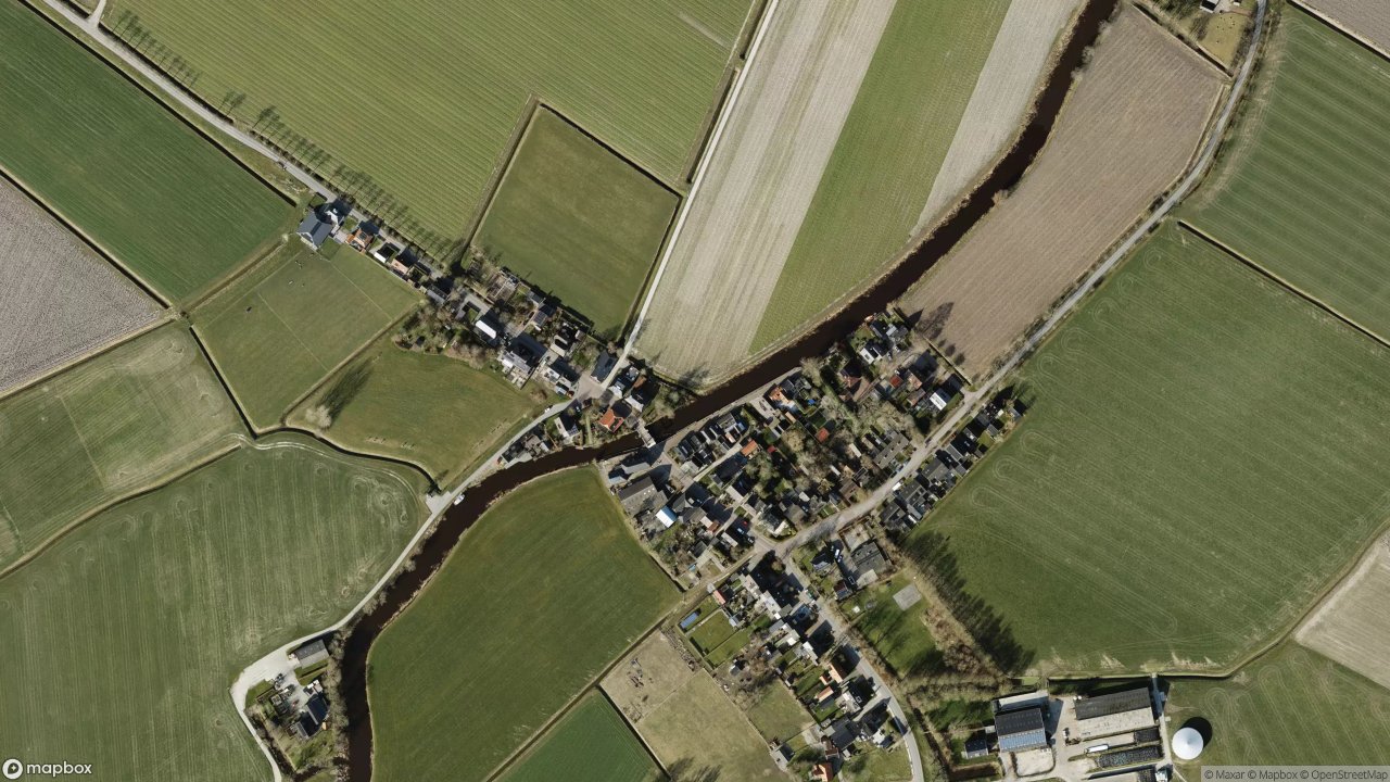Satellietfoto 9844PB Pieterzijl