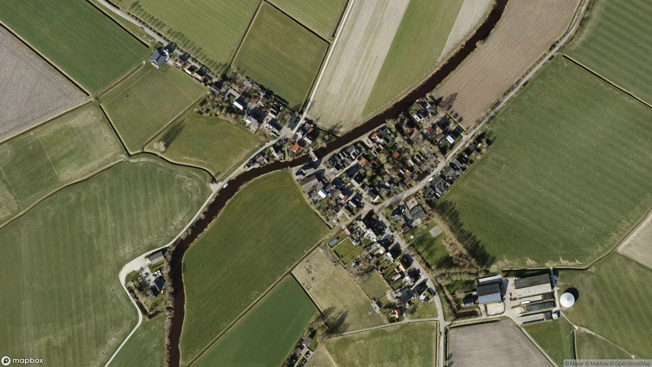 Satellietfoto 9844PD Pieterzijl