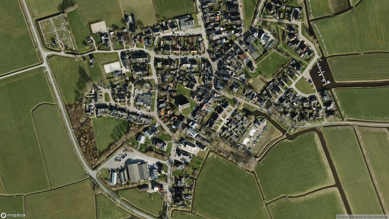 Satellietfoto 9851AA Burum