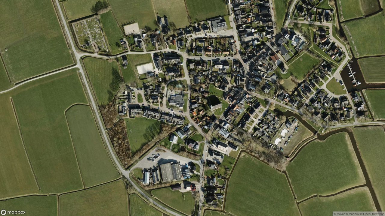 Satellietfoto 9851AE Burum