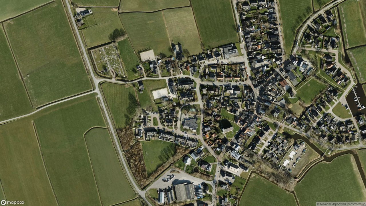 Satellietfoto 9851AG Burum