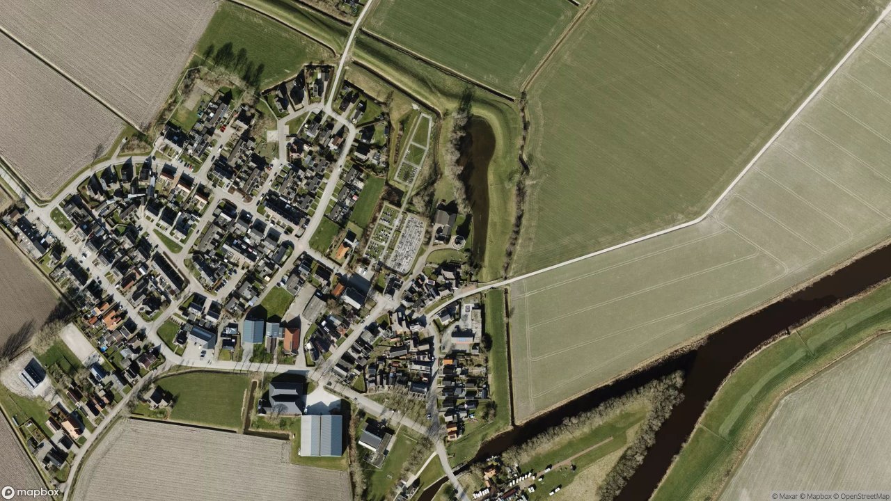 Satellietfoto 9853PM Munnekezijl